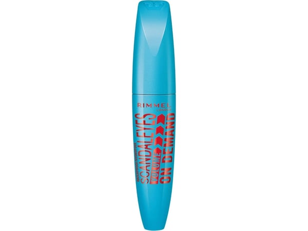 Rimmel Scandaleyes Volume On Demand Waterproof Mascara, Svart, Black, Volymgivande, Kvinna, Självtorkning, 24 h