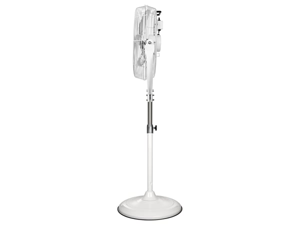 CasaFan SPEED2PROTECT SL, Husholdningsvifte, Hvit, Gulv, Stål, 1250 RPM, 45,5 cm