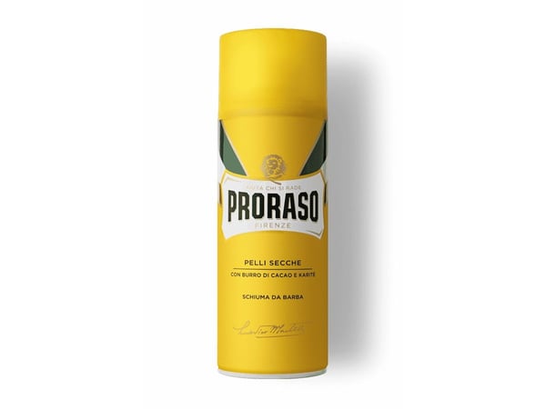 Proraso Shaving Foam Nourishing, Parranajovoide, Miesten, Kuiva iho, 400 ml, Kosteuttava, Ravitseva, Pullo