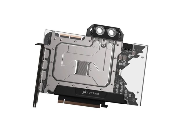 CORSAIR Hydro X Series XG5 RGB 30-SERIES Founders Edition - Video card GPU liquid cooling system waterblock - forniklet kobbersokkel - blank - for ...
