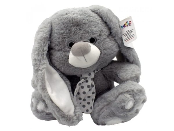 Tulilo Maskot Silver Collection - Grå kanin 20 cm