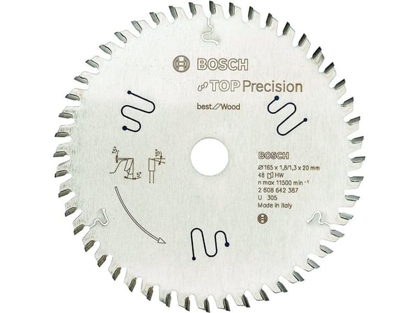 Bosch RUNDAVKLING BEST MULTI 165X20MM 56T