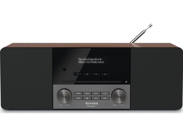 TechniSat 3 - Lydsystem - 2 x 10 watt - valnøtt