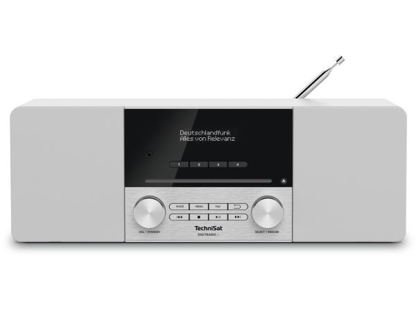 TechniSat 3 - Lydsystem - 2 x 10 watt - hvit