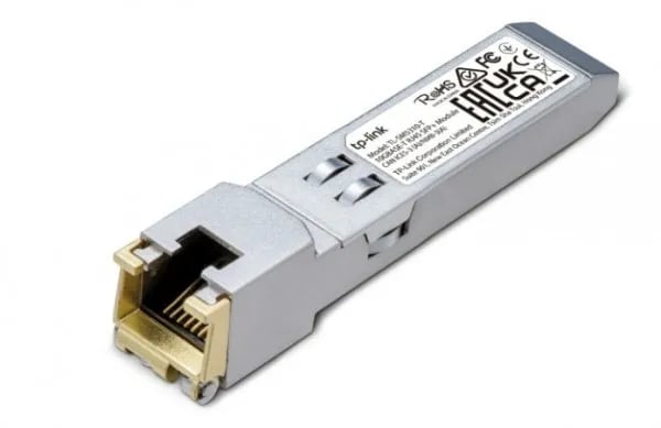 TP-Link TL-SM5310-T, Koppar, 10300 Mbit/s, RJ-45, 100 m, 10 Gigabit Ethernet, IEEE 802.3, IEEE 802.3ab, IEEE 802.3an, IEEE 802.3bz