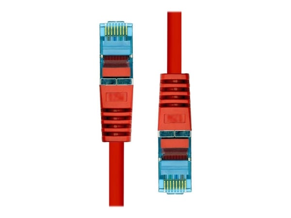 ProXtend - Koblingskabel - RJ-45 (hann) til RJ-45 (hann) - 75 cm - 6 mm - S/FTP - CAT 6a - IEEE 802.3at - halogenfri, formstøpt, uten hindringer, f...