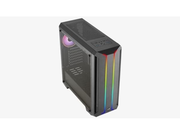 AeroCool - - sisäinen jäähdytysjärjestelmä (ATX) - USB/LYD