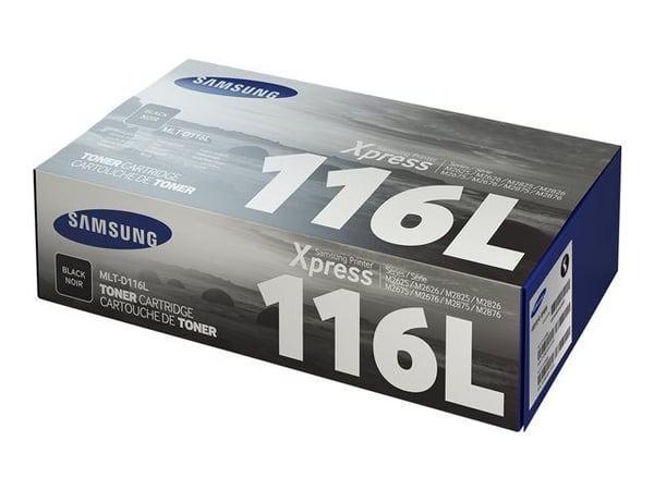 Samsung MLT-D116L - Høykapasitets - svart - original - tonerpatron - for Xpress M2625, M2675, M2825, M2835, M2875, M2885