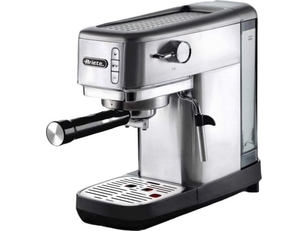 Ariete 1380 - Kaffemaskin med melkeskummer - 15 bar - sølv