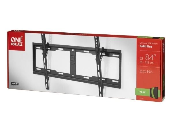 One For All SOLID WM 4621 - Brakett - for flatpanel - skjermstørrelse: 32"-84" - veggmonterbar