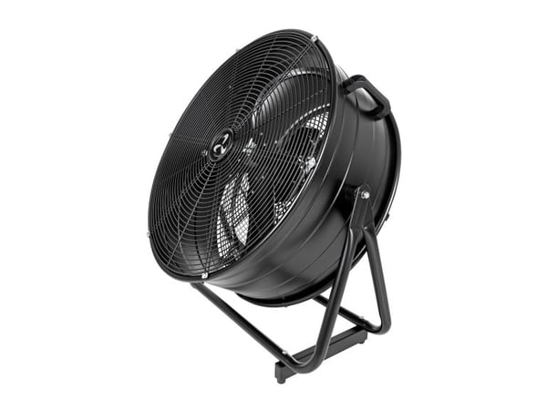 CasaFan DF600 Eco IP54 SL, Husholdningsvifte, Sort, Gulv, Stål, 870 RPM, 60 cm