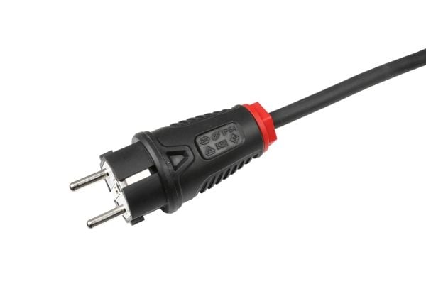 CasaFan DF600 Eco IP54 SL, Husholdningsvifte, Sort, Gulv, Stål, 870 RPM, 60 cm
