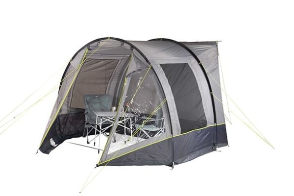 High Peak Avio 2.0, Camping, Gruppe telt, Grå, Limefarget