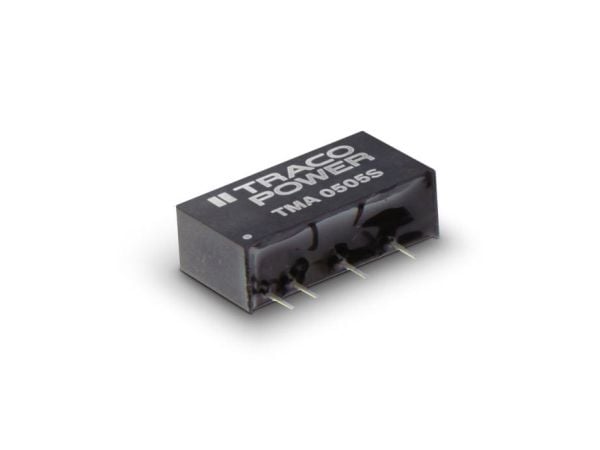 TracoPower TMA 1212S DC/DC-muunnin, piirilevy 12 V/DC 12 V/DC 80 mA 1 W Lähtöjen määrä: 1 x