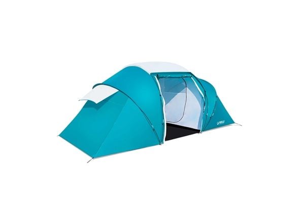 Bestway 68093, Camping, Dome/ Kuletelt, 4 person(er), 9,84 kg, Blå, Hvit