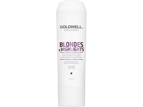 Goldwell Dualsenses Blondes & Highlights nøytraliserende balsam for blondt og fremhevet hår 200 ml