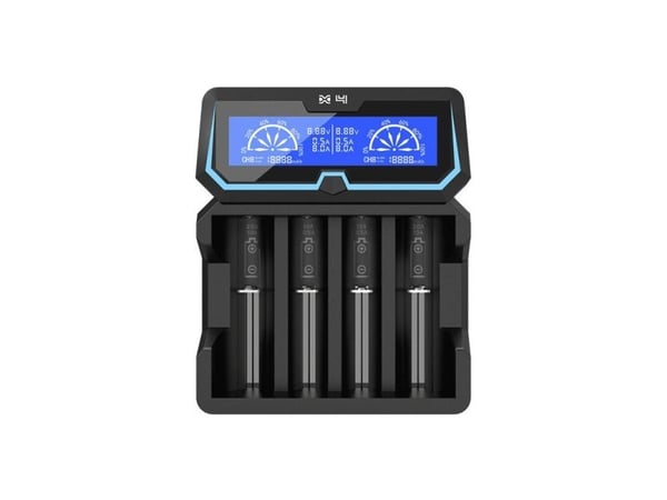XTAR X4 Li-ion 18650 sylinterimäinen akkulaturi