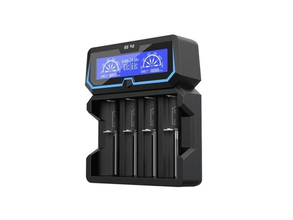 XTAR X4 Li-ion 18650 sylinterimäinen akkulaturi