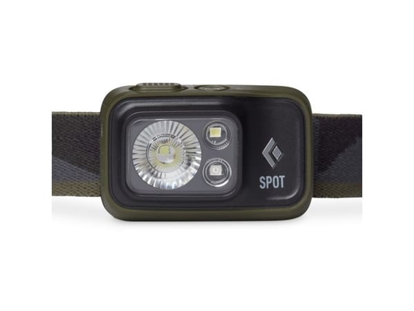 Black Diamond Spot 400, Hodebåndslommelykt, Sort, Knapper, 1,1 m, IPX8, LED