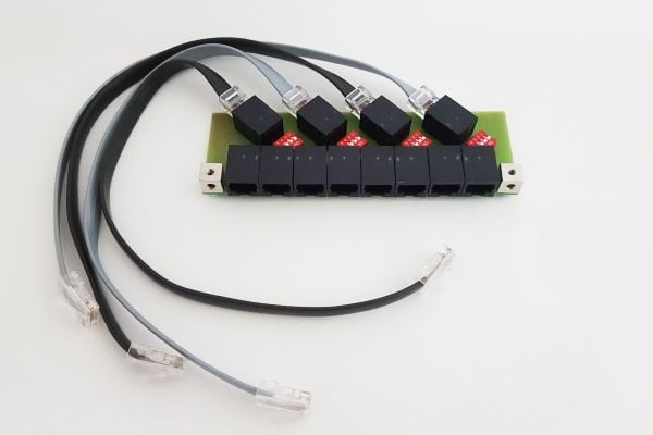 Wantec AW4000, Svart, Grønn, RJ-45