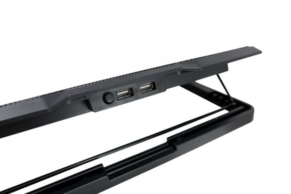 C-TECH CLP-140, 39,6 cm (15.6"), 2 stykker, 14 cm, 1000 RPM, Svart, USB