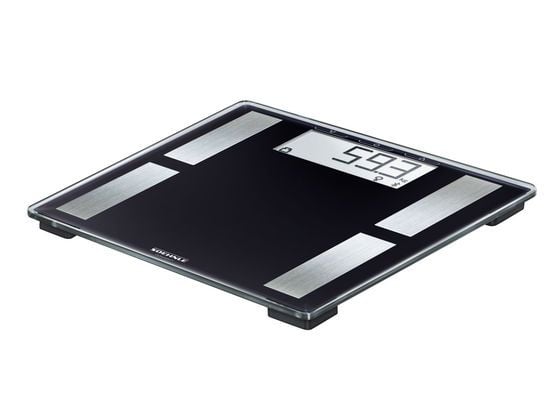 Soehnle 63879, Elektronisk personvekt, 180 kg, 100 g, Svart, kg, lb, ST, firkant