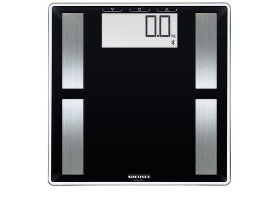 Soehnle 63879, Elektronisk personvekt, 180 kg, 100 g, Svart, kg, lb, ST, firkant