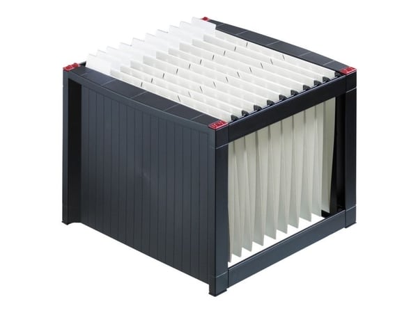 Helit H6110092, Plast, Sort, Rød, 360 mm, 380 mm, 272 mm, 328 x 299 x 258 mm