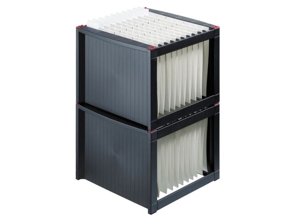 Helit H6110092, Plast, Sort, Rød, 360 mm, 380 mm, 272 mm, 328 x 299 x 258 mm