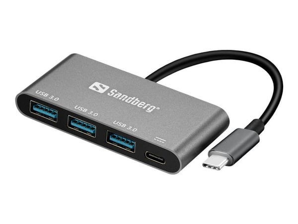 Sandberg USB-C to 3 x USB 3.0 Converter - USB-adapter - USB-C - USB 3.0 x 3