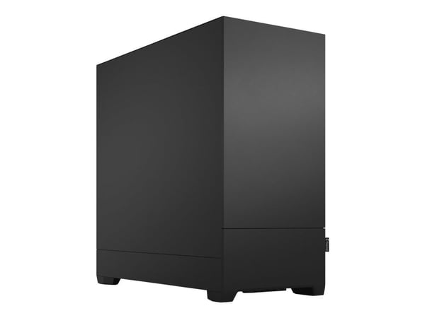 Fractal Design Pop Silent - Tower - ATX - ingen strømforsyning (ATX) - massiv svart - USB/lyd - for Fractal Design Model D, Type D