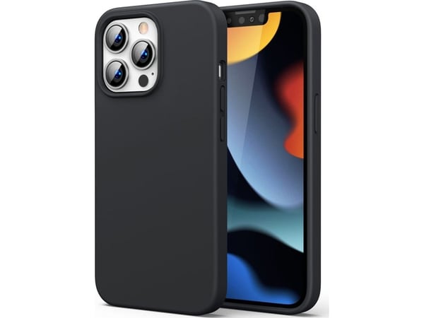 Ugreen beskyttende silikonetui fleksibelt silikonskall iPhone 13 Pro Max sort