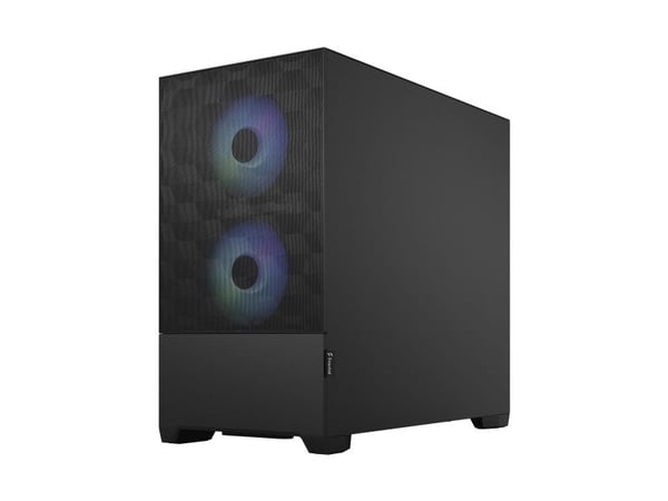 Fractal Design Pop Mini Air, Mini Tower, PC, Musta, mikro ATX, Mini-ITX, Terästä, Karkaistu lasi, Multi