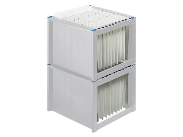 Helit H6110084, Plast, Blå, Hvit, 328 x 299 x 258 mm, 360 mm, 380 mm, 272 mm