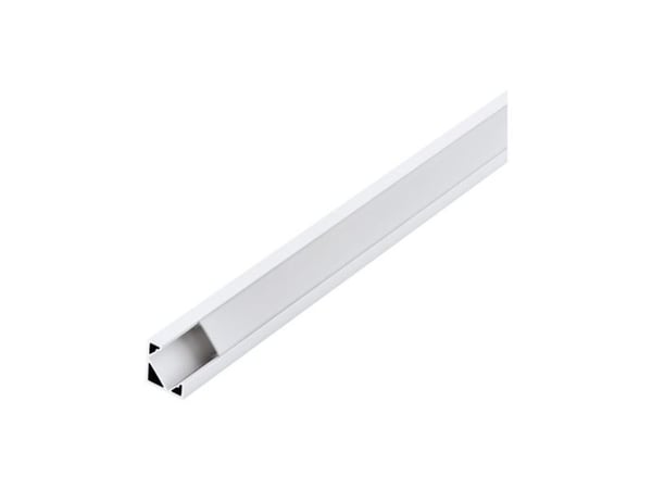 EGLO Corner Profile 2, Modulær profil, Hvit, Aluminium, Plast, 270 g, 1000 mm, 18 mm