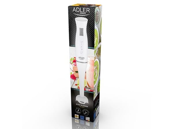 Adler AD 4622, Matlagingsblender, 200 W, Hvit