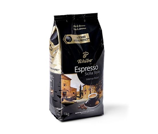 Tchibo 108238, 1 kg, Espresso, Lysbrent, 1 stykker