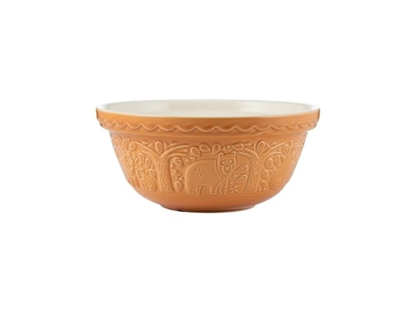Keramisk bolle 24 cm 2L IN THE FOREST OCHRE BEAR / Mason Cash