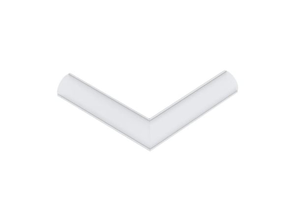 EGLO 98948, Corner wall mount, Vegg, Hvit, Aluminium, 0,3 g