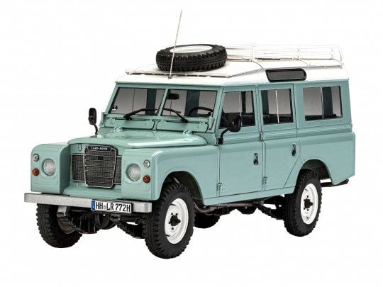 Revell Land Rover Series III, Monteringssats, 1:24, Land Rover Series III, Alla, Plast, 184 styck