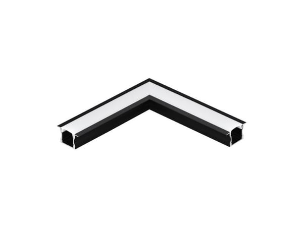 EGLO Recessed Profile 2, Modulær profil, Sort, Aluminium, Eglo, 40 g, 110 mm