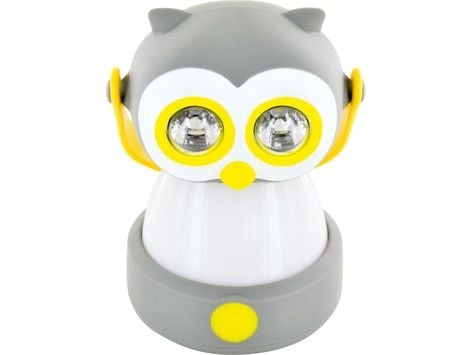 Schwaiger - Campinglampa - LED - 2-läge - grå, vit