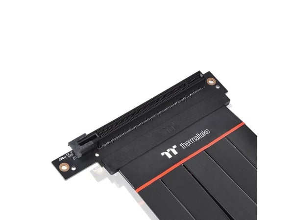 Thermaltake TT Premium PCI-E 4.0 Extender - PCI Express x16 -kaapeli - 164-nastainen PCI Express (uros) - 164-nastainen PCI Express (naaras), kulma...