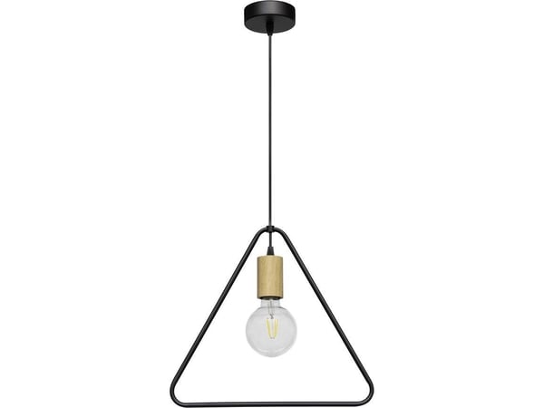 Spotlight pendellampe/takbelysning CARSTEN i tre eik brun 1652174