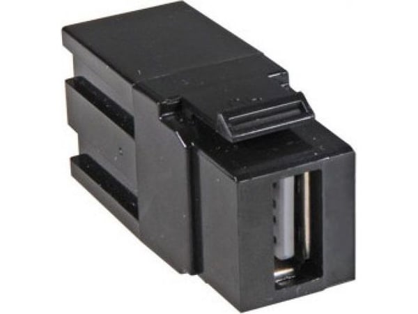 Techly IWP-ADAP-USB3, Lajittelu, USB 3.0 A, USB 3.0 A, 15 g