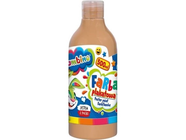 Plakatmaling i en flaske med 500 ml cielista bambino