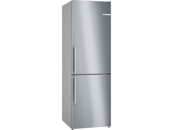 Bosch Serie | 4 KGN36VICT - Kjøleskap/fryser - bunnfryser - bredde: 60 cm - dybde: 66.5 cm - høyde: 186 cm - 321 liter - Klasse C - rustfritt stål