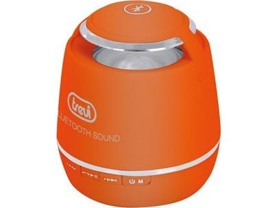 Trevi 0XP07109, 3 W, Ledning & Trådløs, Micro-USB, Stereo bærbar høyttaler, Oransje, Sfærisk