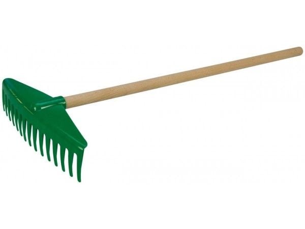 Lena rake med trehåndtak 60 cm