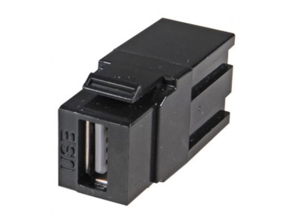 Techly IWP-ADAP-USB3, Lajittelu, USB 3.0 A, USB 3.0 A, 15 g